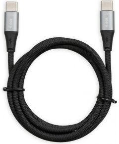 iBOX IKUTC USB-C cable 60W 2m Black Data USB kabeļi