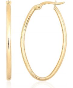 Золотые серьги-кольца #1201549(Au-Y), Желтое Золото 585°, 1.82 гр.
