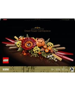 LEGO Icons kaltētu ziedu rotājumi (10314)