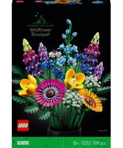LEGO Icons 10313 Wildflower Bouquet Pļavas ziedu pušķis
