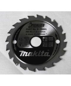 Griešanas disks kokam Makita; 85x2,5x15,0 mm; Z20; 10°