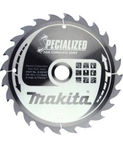 Griešanas disks kokam Makita SPECIALIZED; 165x1,5x20,0 mm; Z24; 20°