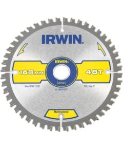 Griešanas disks kokam Irwin; 160x2x20,0 mm; Z48