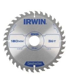 Griešanas disks kokam Irwin; 180x2,5x30,0 mm; Z36