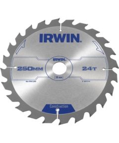 Griešanas disks kokam Irwin; 250x3x30,0 mm; Z24