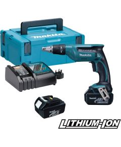 Skrūvgriezis Makita DFS451RFJ; 18 V; 2x3,0 Ah akum.