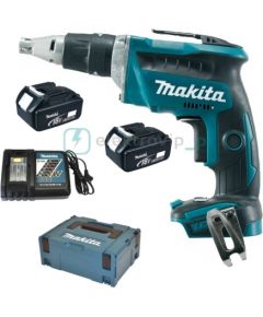 Skrūvgriezis Makita DFS452RFE; 18 V; 2x3,0 Ah akum.