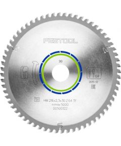 Griešanas disks metālam Festool; 216x2,3x30,0 mm; Z64; 0°