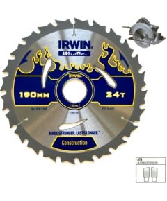Griešanas disks kokam Irwin 1897384; 190 mm