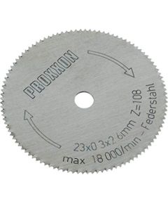 Griešanas disks Proxxon; 23x0,3x2,6 mm; Z108