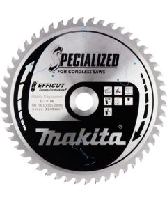 Griešanas disks Makita E-12186 TCT; 190x1,85x30 mm; T50; 15°