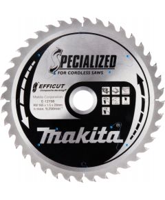 Griešanas disks Makita E-12158 TCT; 165x1,5x20 mm; T40; 15°