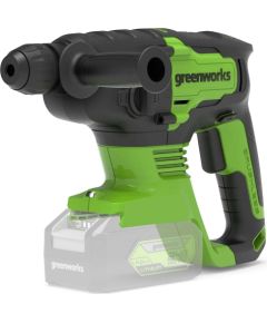 Perforators Greenworks GD24SDS2; 2 J; SDS-plus; 24 V (bez akumulatora un lādētāja)