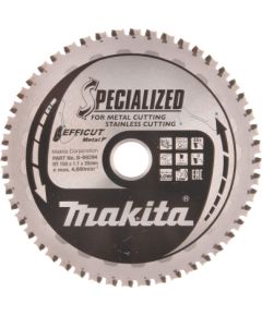 Griešanas disks metālam Makita Efficut Metal; 150x1,1x20 mm; Z48; 0°