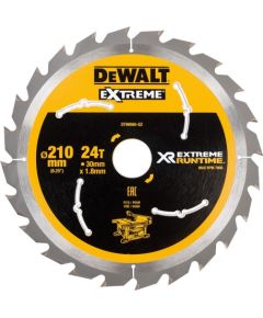 Griešanas disks kokam DeWalt DT99565-QZ; 210x1,8x30 mm; Z24; 25°