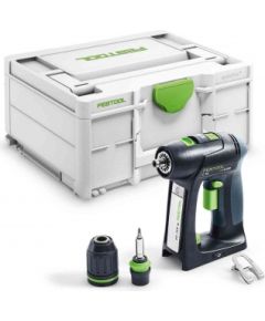 Urbjmašīna-skrūvgriezis Festool C 18-Basic; 18 V (bez akumulatora un lādētāja)