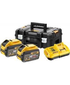 Piederumu komplekts DeWalt DCB118Y2T; 18/54 V; 2x12,0 Ah + lādētājs DCB118