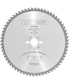 Griešanas disks kokam CMT 295; 280x2.8x30; Z64; 10°
