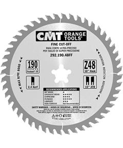 Griešanas disks kokam CMT 292; 190x2,4x20; Z48; 10°