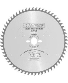 Griešanas disks kokam CMT 287; 160x2,6x20; Z34; 10°