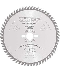 Griešanas disks kokam CMT 285; 250x3,2x30; Z60; 10°