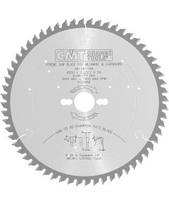 Griešanas disks kokam CMT 281; 220x3,2x30; Z63; -3°