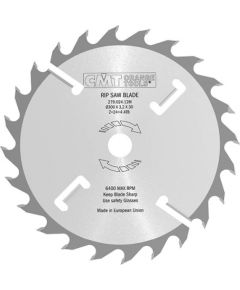 Griešanas disks kokam CMT 279; 400x4x30 mm; Z28; 18° 
