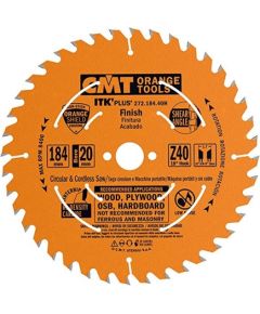 Griešanas disks kokam CMT 272; 184x1.7x30; Z40; 18°