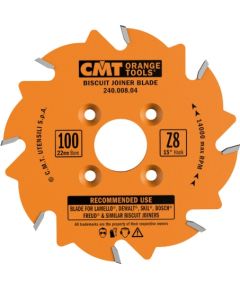 Griešanas disks kokam CMT 240; 100x3.96x22; Z8; 15°
