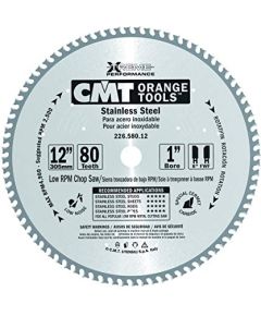 Griešanas disks metālam CMT 226; 300x2,2x25,4 mm; Z80; 10°