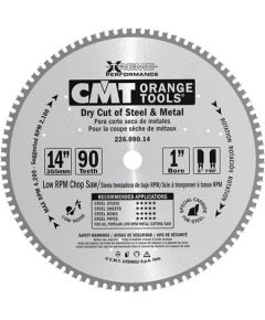 Griešanas disks metālam CMT 226; 355x2,2x30; Z90; 0°