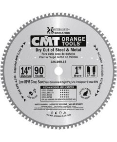 Griešanas disks metālam CMT 226; 355x2.2x25.4; Z90; 0°