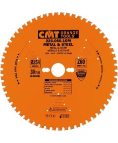 Griešanas disks metālam CMT 226; 254x2,2x30; Z60; 0°