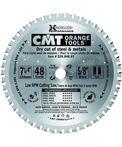 Griešanas disks metālam CMT 226; 184x2x15,87; Z48; 0°