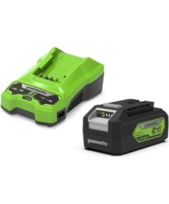 Akumulators Greenworks GSK24B4; 24 V; 4,0 Ah; Li-ion + lādētājs