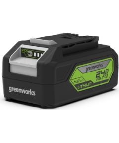 Akumulators Greenworks G24B4; 24 V; 4,0 Ah; Li-ion