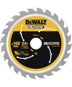 Griešanas disks DeWalt DT99560-QZ; 165x20 mm; T24