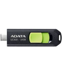 ADATA FLASHDRIVE UC300 32GB USB 3.2 BLACK&GREEN