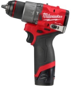 Akumulatora triecienurbjmašīna-skrūvgriezis Milwaukee M12 FPD2-202X; 12 V; 2x2,0 Ah akum.