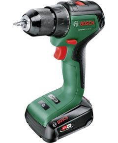 Urbjmašīna-skrūvgriezis Bosch UniversalDrill 18V-60; 18 V; 1x2,0 Ah akum.