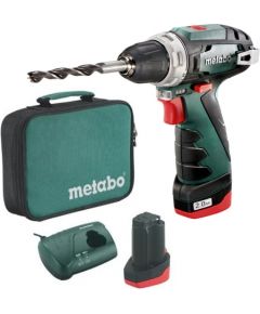 Urbjmašīna-skrūvgriezis Metabo POWERMAXX BS; 12 V; 1x2,0 Ah akum.