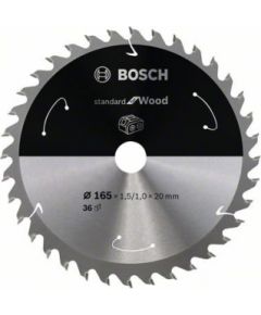 Griešanas disks kokam Bosch Standard for Wood 2608837686; 165 mm