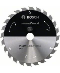 Griešanas disks kokam Bosch Standard for Wood 2608837676; 160 mm
