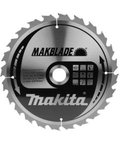 Griešanas disks kokam Makita; 260x2,3x30,0 mm; Z24; 20°