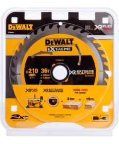 Griešanas disks kokam DeWalt XR Extreme; 210x1,8x30 mm; Z36