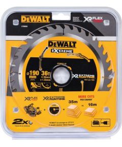 Griešanas disks kokam DeWalt XR Extreme; 190x1,55x30 mm; Z36