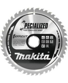 Griešanas disks kokam Makita Efficut; 216x1,5x30 mm; Z80; 10°