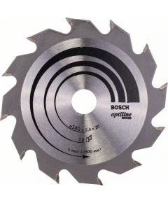 Griešanas disks kokam Bosch OPTILINE WOOD; 140x2,4x20,0 mm; Z20; 15°