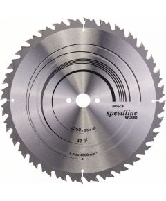 Griešanas disks kokam Bosch SPEEDLINE WOOD; 350x3,5x30,0 mm; Z32; 15°