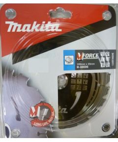 Griešanas disks kokam Makita MFORCE; 165x2x20,0 mm; Z24; 15°
